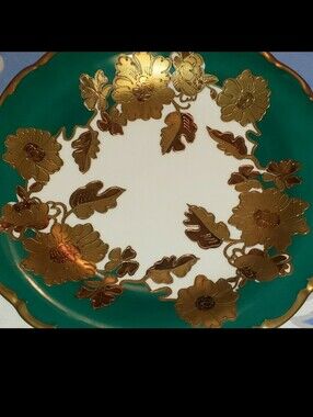 Bavaria Waldershof Germany Handarbeit 22 Karat Gold Plate